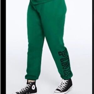 PINK Victoria's Secret Kids Green Joggers